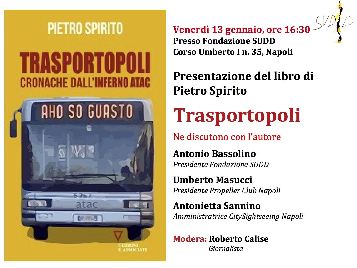 2017.01.12 Pietro Spirito presenta a Napoli la Trasportopoli romana