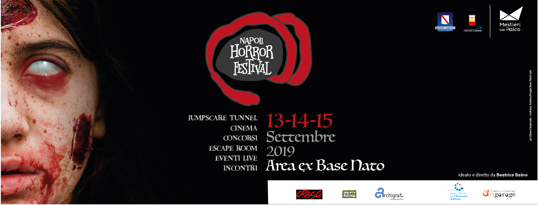 Napoli Horror Festival I edizione 13 14 15settembre2019